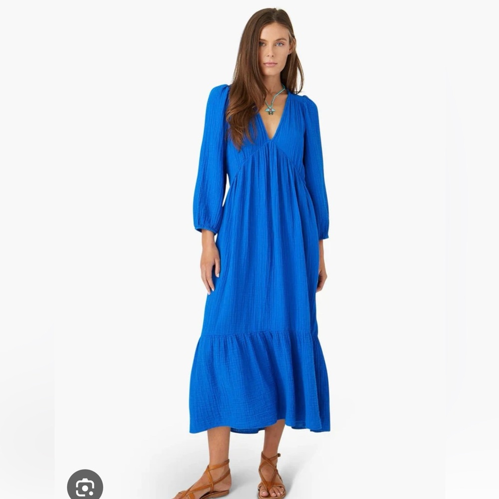 Like new - Xirena Ella Dress in Electric Blue - Medium